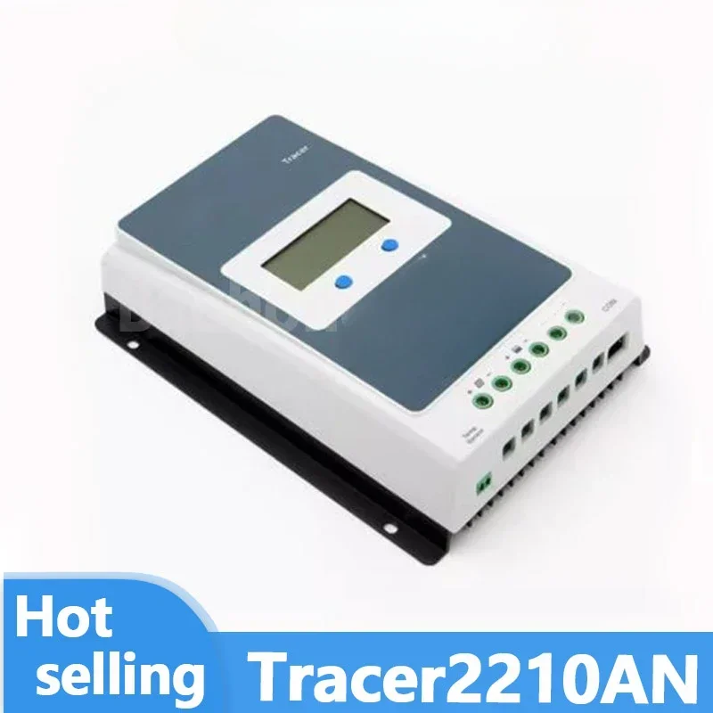 Tracer2210AN 20A MPPT คอนโทรลเลอร์ชาร์จพลังงานแสงอาทิตย์และปล่อย 12V/24V จอแสดงผล LCD 2210A
