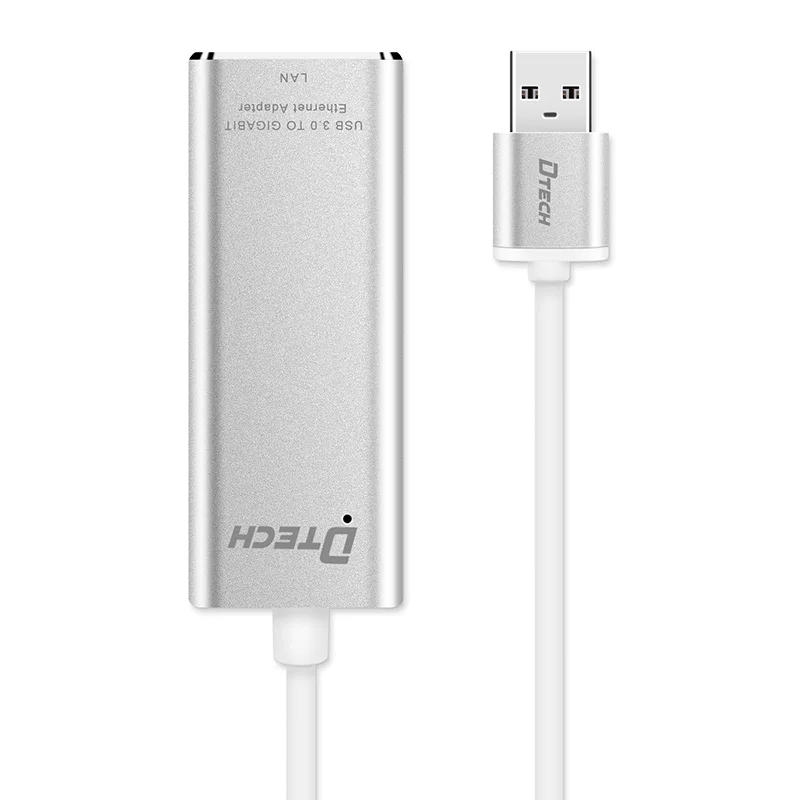 Micro USB 3.0 to 1000Mbps Ethernet Network Adapter 0.2M DC 5V Plug and Play USB Converter Cable for PC/Laptop