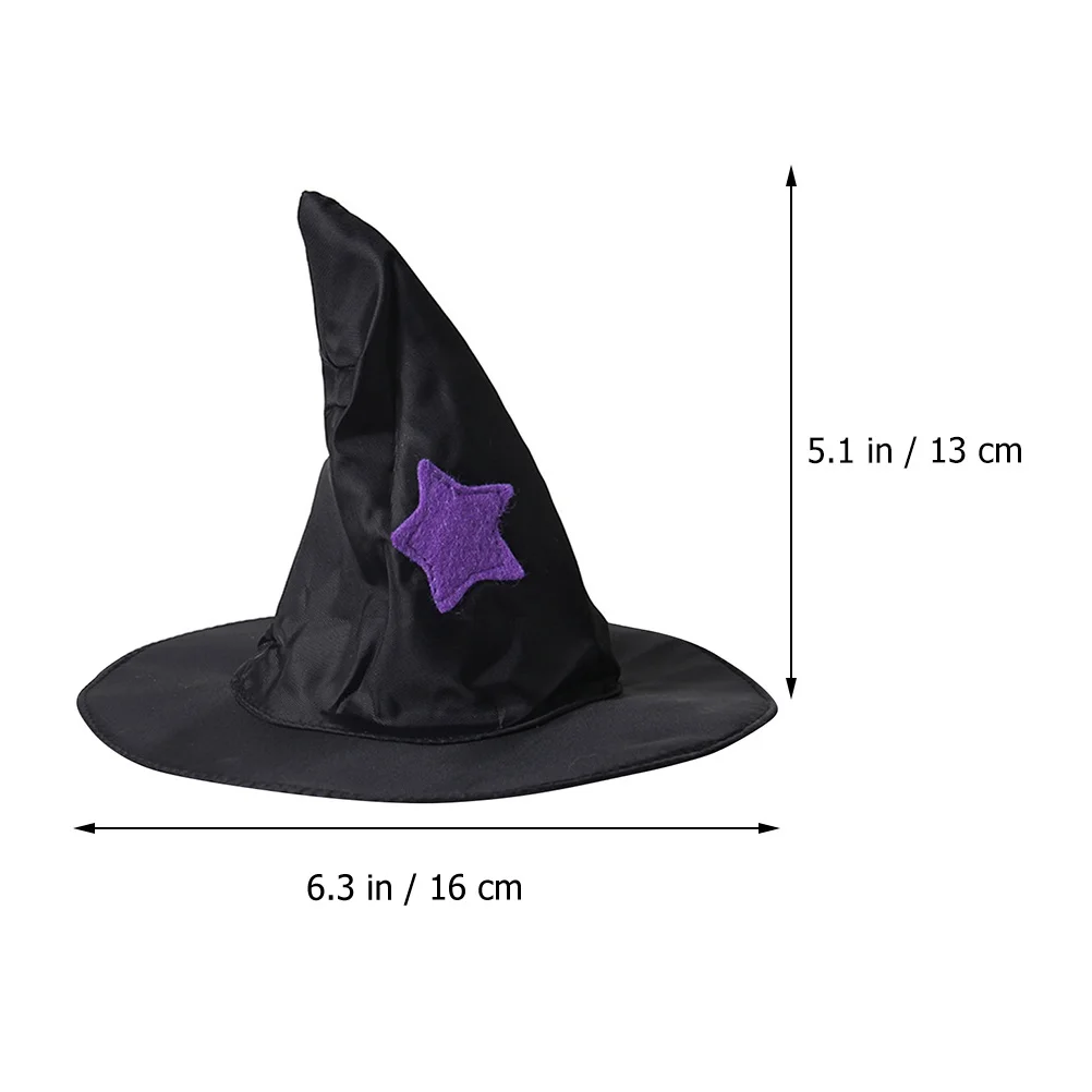 Spider Costume for Pet Clothes Pets Black Cloak Dog Hat Non-woven Fabric Decorative