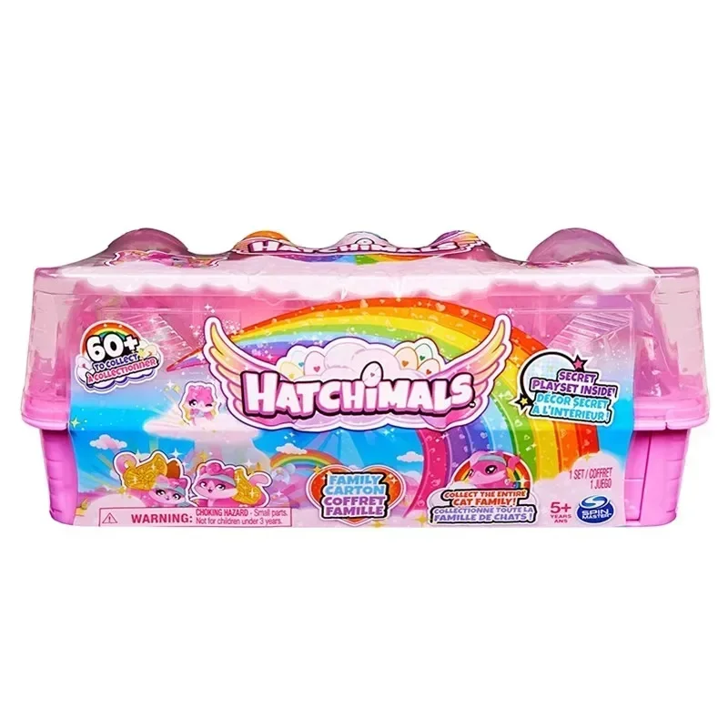 Hatchimals Hatch Magic Eggs Mini Magic Egg Grid Kawaii Birth Series Kolekcjonerskie pudełko z niespodzianką Zwierzęta Dziewczyna Zabawki Prezenty świąteczne