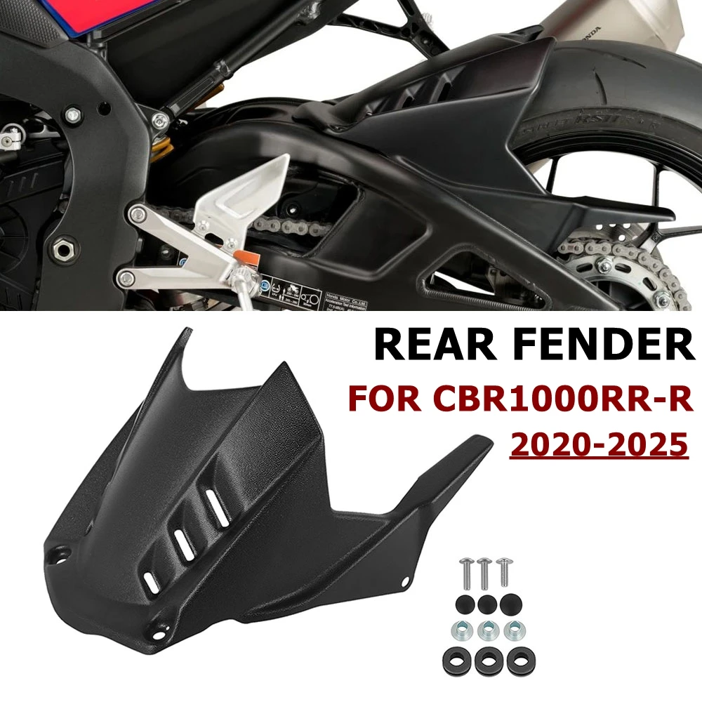 

For Honda CBR1000RR-R Fireblade SP CBR1000 CBR 1000 RRR 2020-2025 Motorcycle Rear Mudguard Fender Hugger Splash Guard Protector