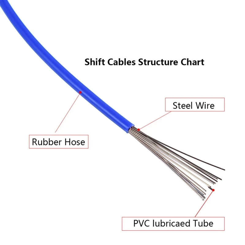 JAGWIRE Bike Cable Set 4mm 5mm MTB Road Bicycle Brake Shift Cable Set Mountain Bicycle Derailleur Cable Housing For Sram