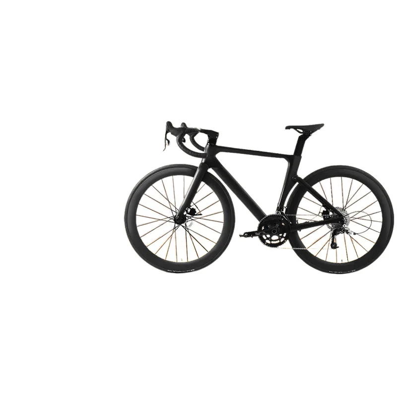 Carbon fiber road bike 16-speed split bend handle disc brake male and female racing student outer wiring