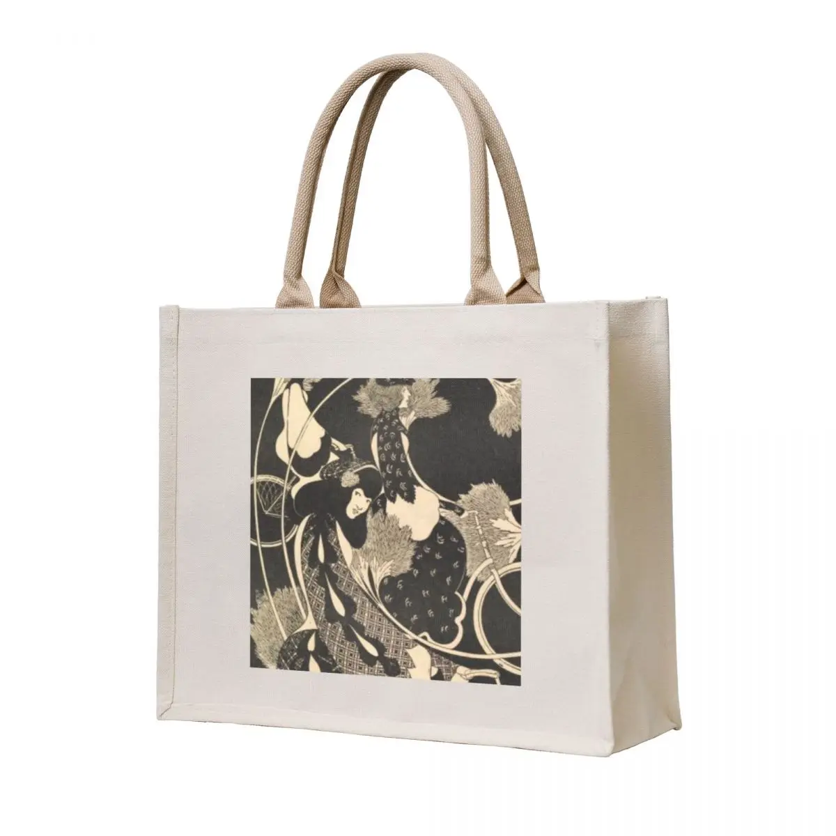 

Art Nouveau Bicycle Tote Bag reusable grocery bags tote bag university ecological bags
