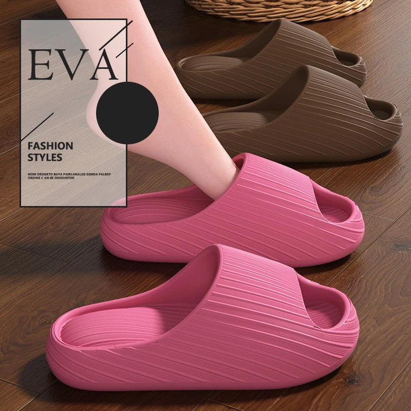 

Household Indoor Bathroom Bath Couple EVA Slippers Home Shoes Home Indoor Bathroom Bathing