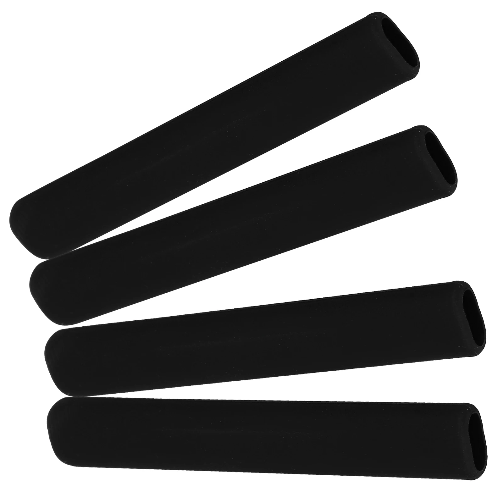 

2 Pairs Black Non-slip Glasses Ear Grips Silicone Retainers for Eyeglasses Holders Sports Anti-skid Ear Cushions Outdoor