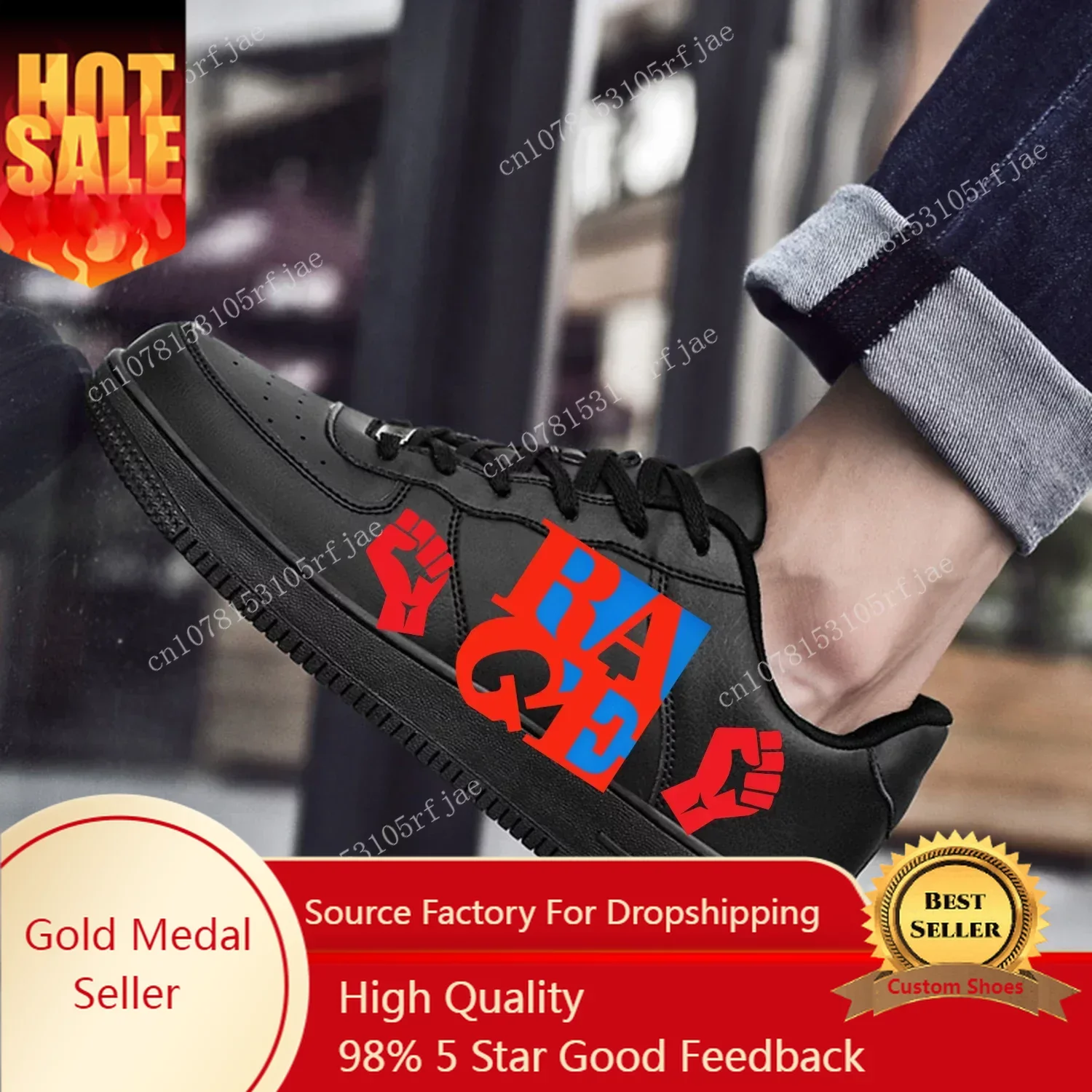 Rage Against The Machine AF Basketball Mens Womens Sports Running High Quality Flats Force Sneakers Lace Up Mesh Custom Shoe