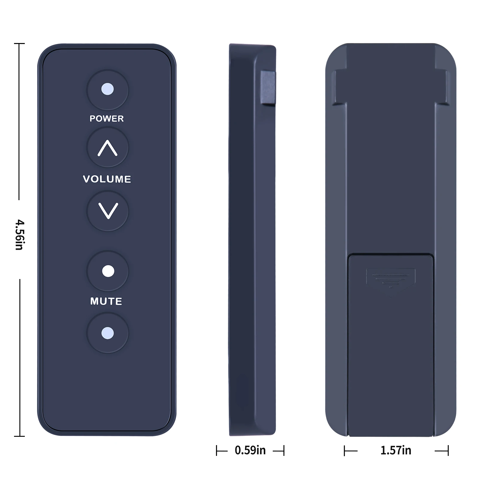 Controle remoto para ZVOX ACCUVOICE, AV100, AV102, AV110 Speaker TV