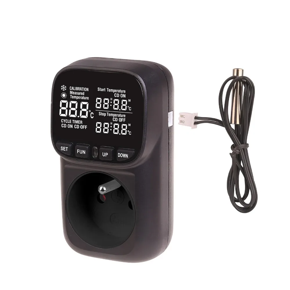 1 قطعة استبدال مقبس التحكم في درجة الحرارة للثلاجات أنظمة تربية الأحياء المائية الملحقات سهلة التركيب