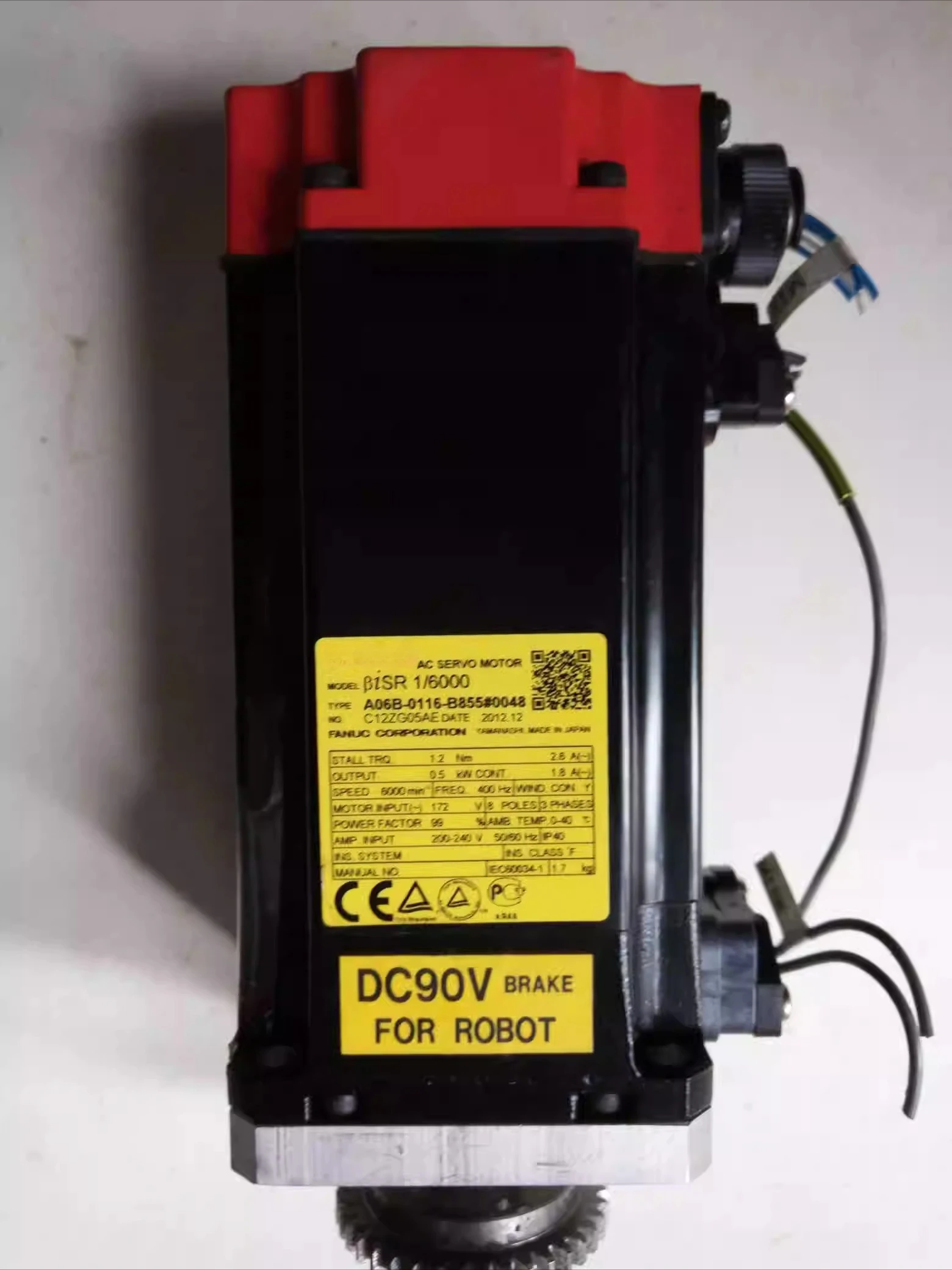 

A06B-0371-B045 Для серводвигателя FANUC A06B-0371-B045