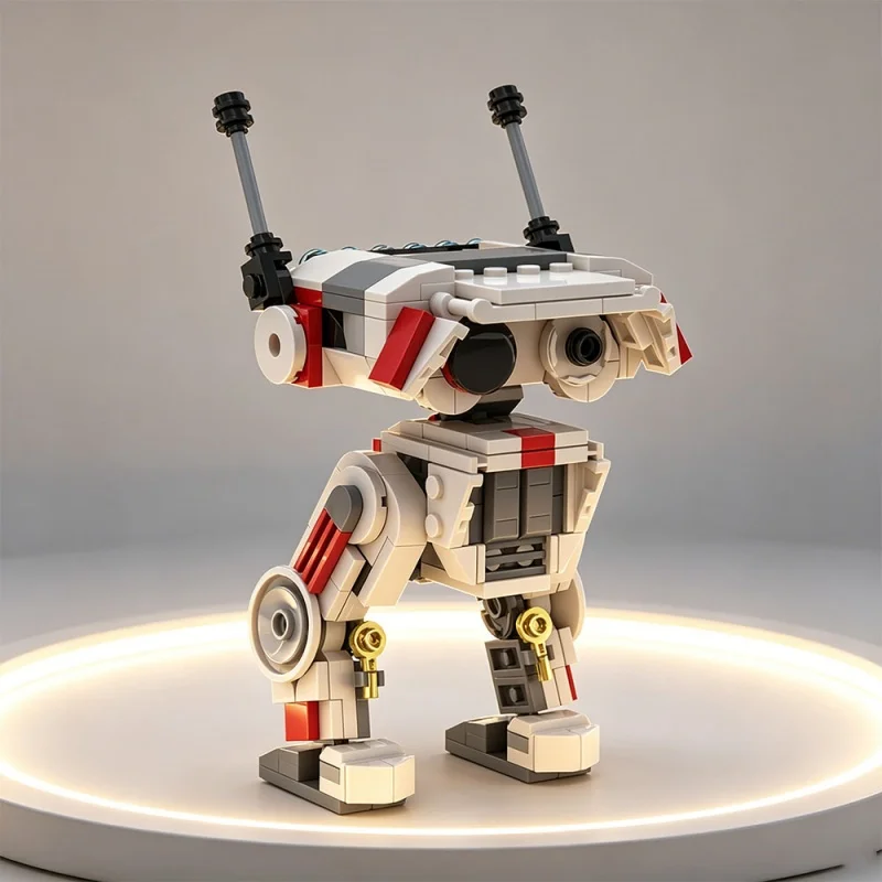 MOC 270PCS Space War BD-1 Technology Robot DIY Creative Educational Children's Building Block Assembly Festival Party Gifts