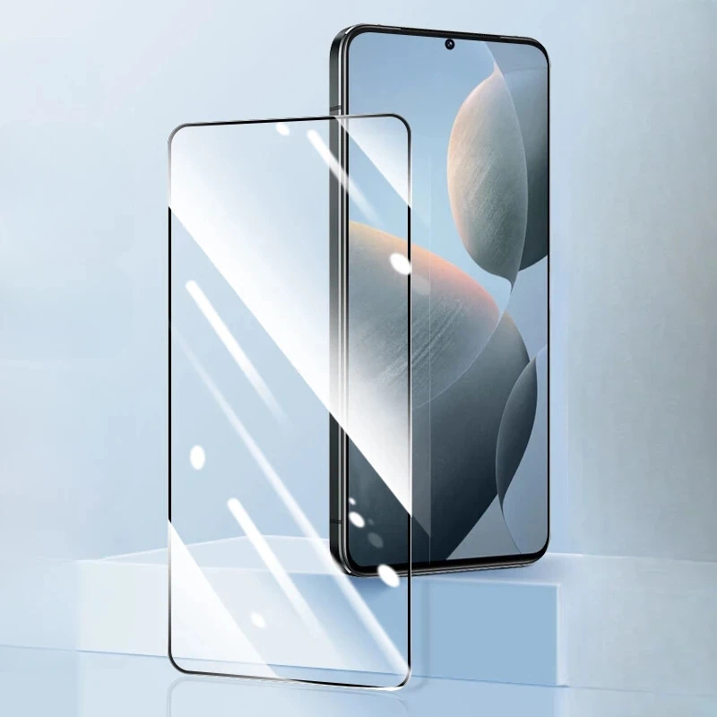 

2PCS Tempered Glass For Xiaomi Redmi K70 Pro K70E K70Pro Full Cover Black Edge Protective Film Screen Protector For Redmi K70 E
