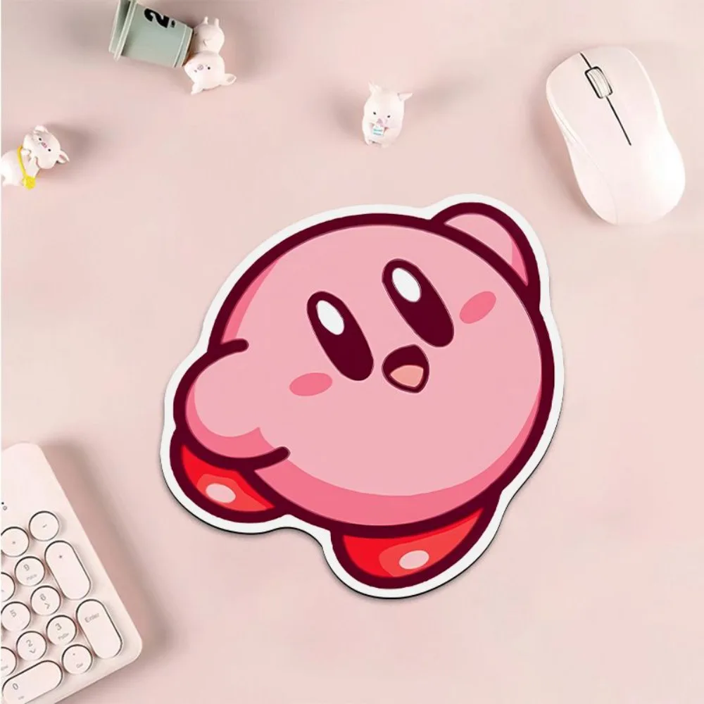 Adorable Kirby Star Notebook Portable Wrist Strap Alien Mouse Pad Computer Office School Supplies Girl's Gift