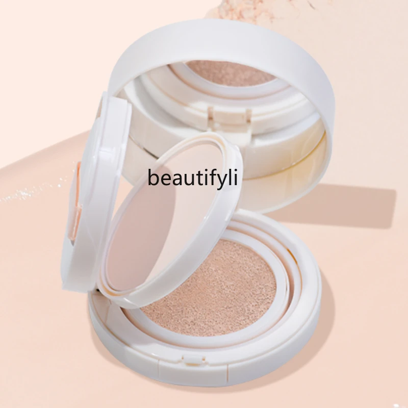 Sundry Wind~ Double Air Cushion Bb Cream Powder 2-in-1 Concealer Moisturizing Setting Mist Natural Makeup