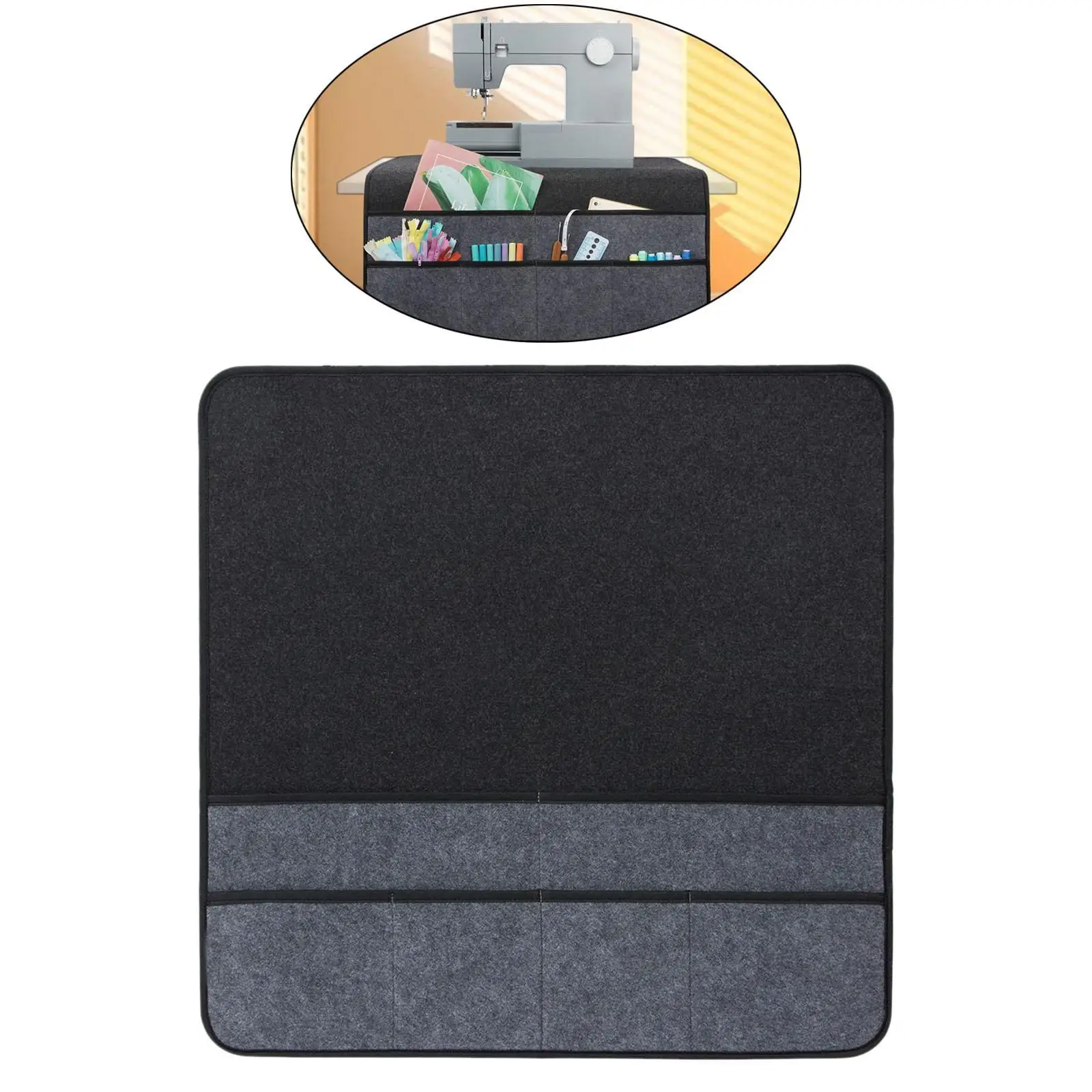 Sewing Machine Mat for Sewing Accessories Portable Multifunction Storage Bag