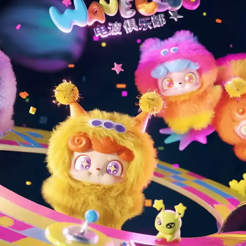 Jotoys Odd Even Trendy Fun Q Baby Electric Wave Club Мини-плюшевая подвесная слепая коробка Кукла Модная игрушка в подарок для девочек