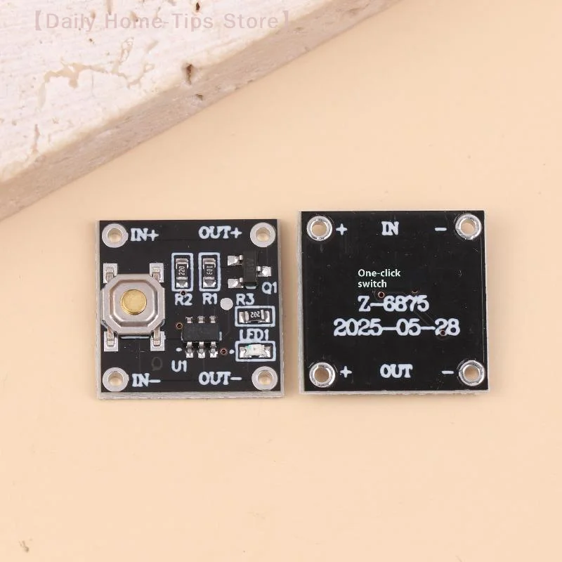Single Bond Button Bistable Switch Board Module 2.2-5V Continuous Load 2A Low Power Micro One Key Switch 0.5uA