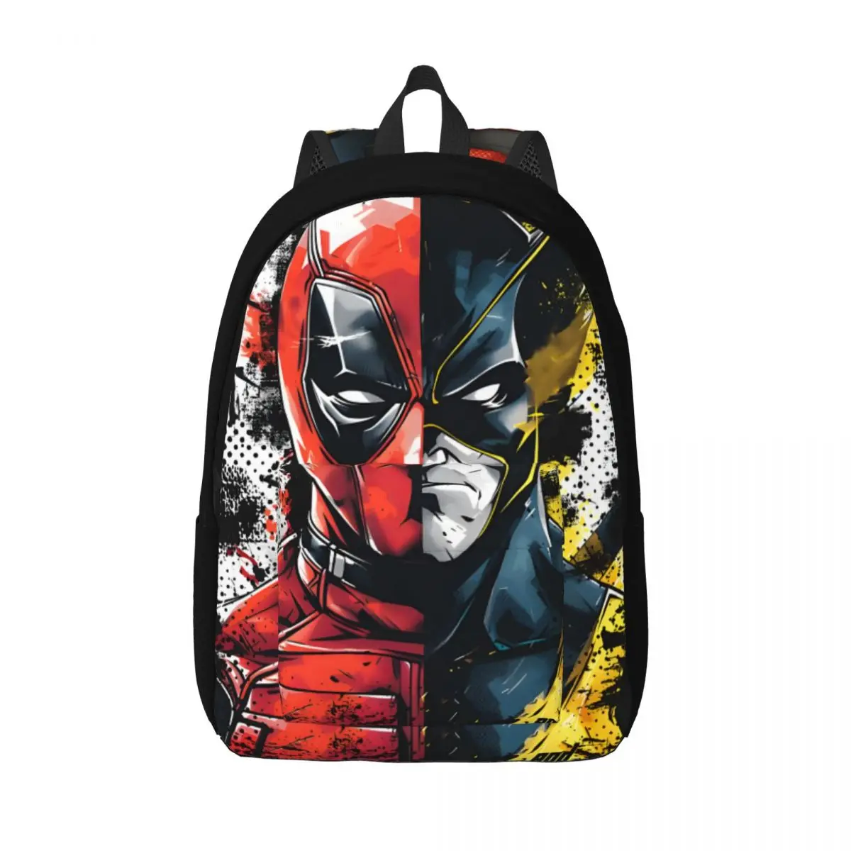 

Gift Deadpool & Wolverine Zipper Closure Rucksack Disney Marvel Deadpool & Wolverine Film Dual-Use Children Kindergarten Bag