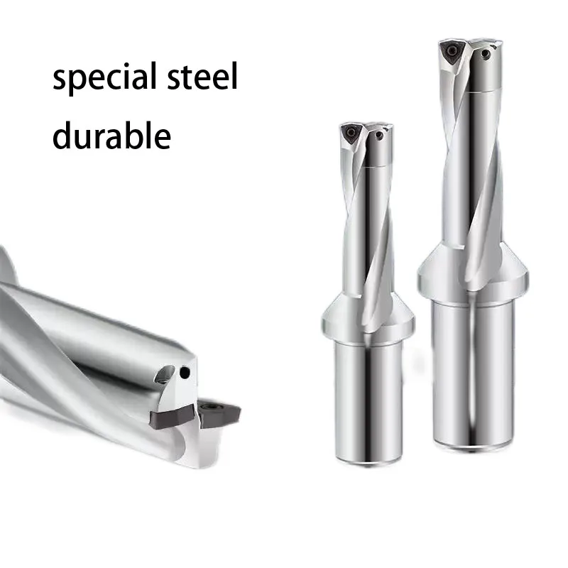 WC-2D-3D Fast U-Drill Fast Drill Bit CNC Violent Drill SP Water Jet Drill Bit Deep Hole Violent Drill