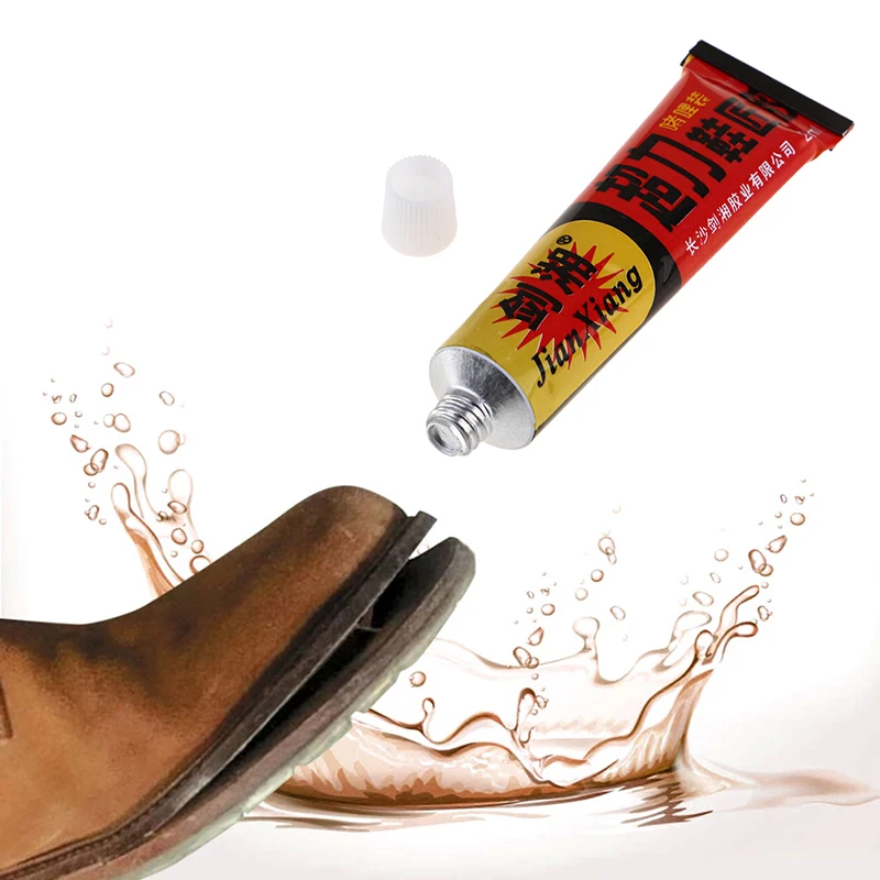 Instant Professional Grade Shoe Repair Glue Soft Rubber Leather Adhesive Fixing