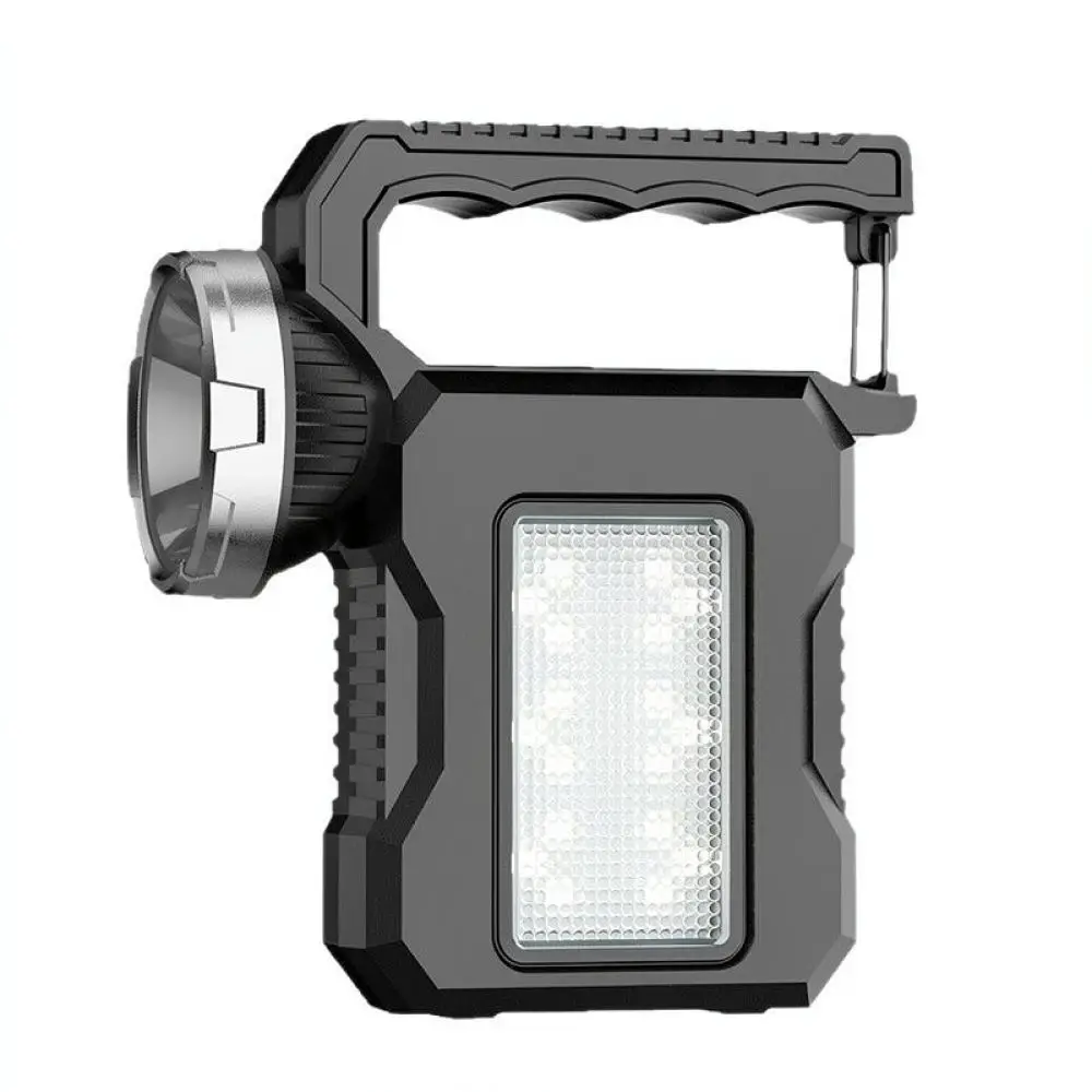 Outdoor Portable Led Searchlight High Power Handheld Torch For Camping Hiking Night Fishing Reliable Household Emergency Light