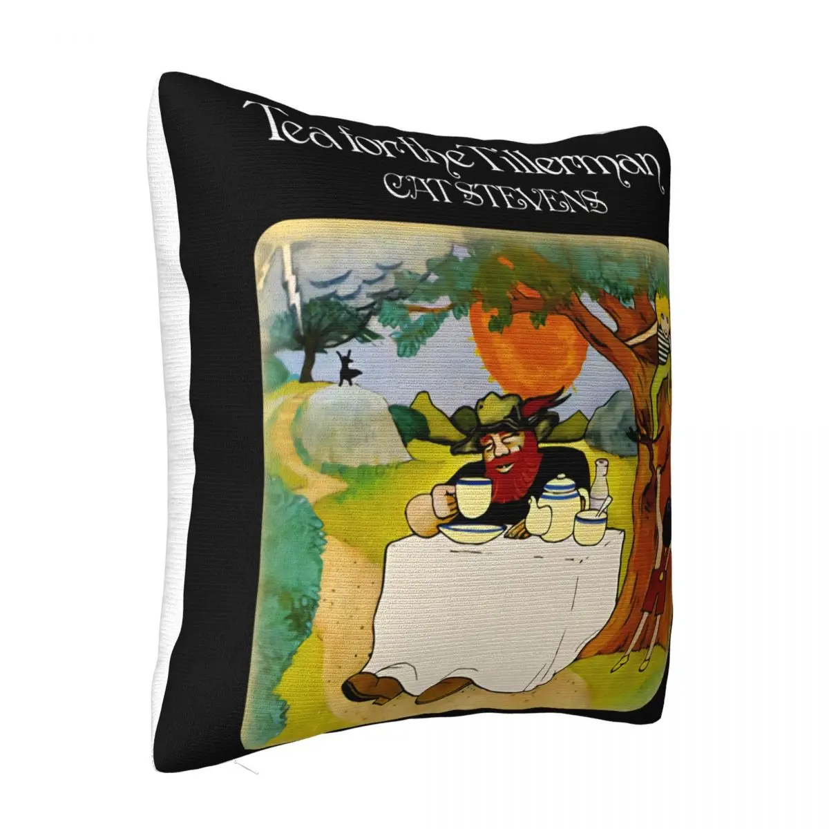 New 2020Tea For The Tillerman Cat Steven Logo S 2Xl Halloween Adult Interested Cartoon Low Price Spring Cute Pillow Case