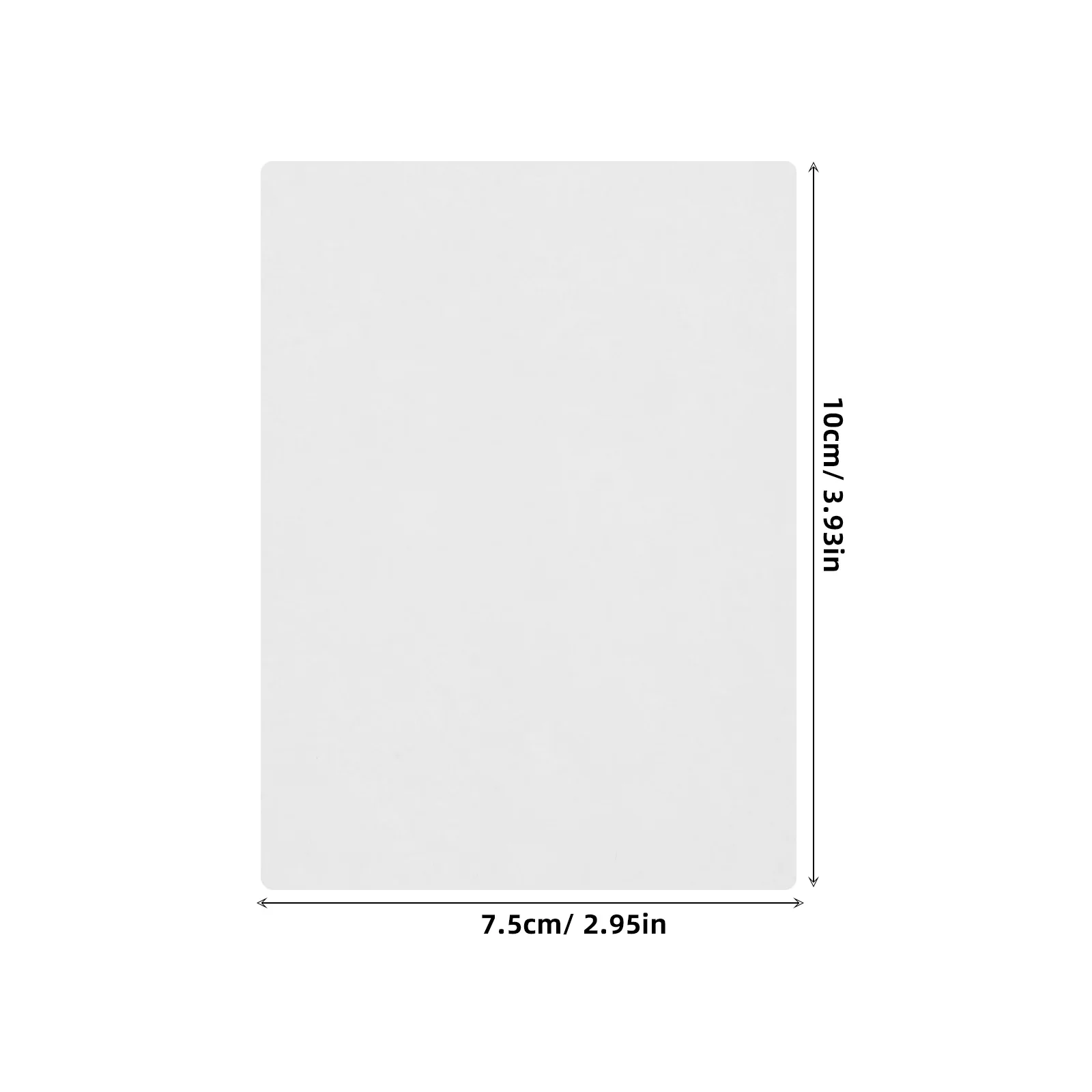 120Pcs Large Paper Labels Sticky Write on Stickers for Storage Containers Jars Bottles Envelopes Shipping Mailing Office Use