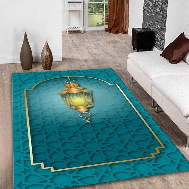 Religious Carpet Turkish Prayer Rug Ramadan Rug Prayer for Woman Personalize Prayer Mat Muslim Carpet Islam Rug Religious Belief