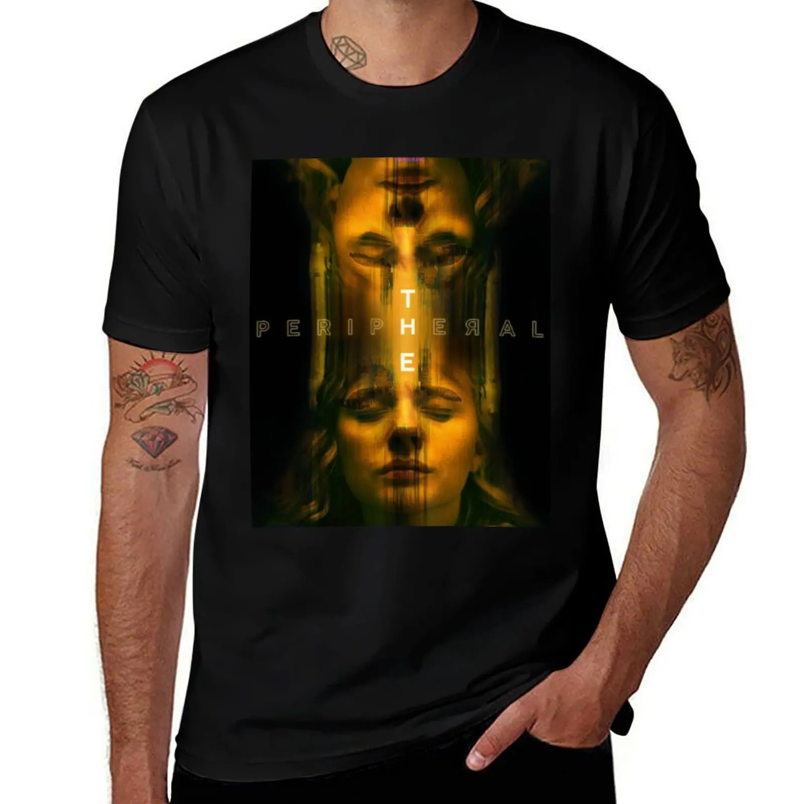 

THE PERIPHERAL POSTER T-Shirt funny t shirts dark humor anime t shirts oversize T-Shirt