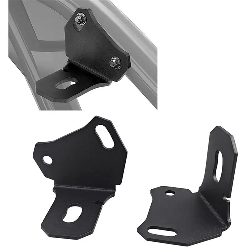 NEW HOT In Stock-2Pcs Whip Light Flag Mount-UTV Rear Pillar Flag Antenna Mounting Brackets For Can Am Maverick X3&X3 Max Turbo D