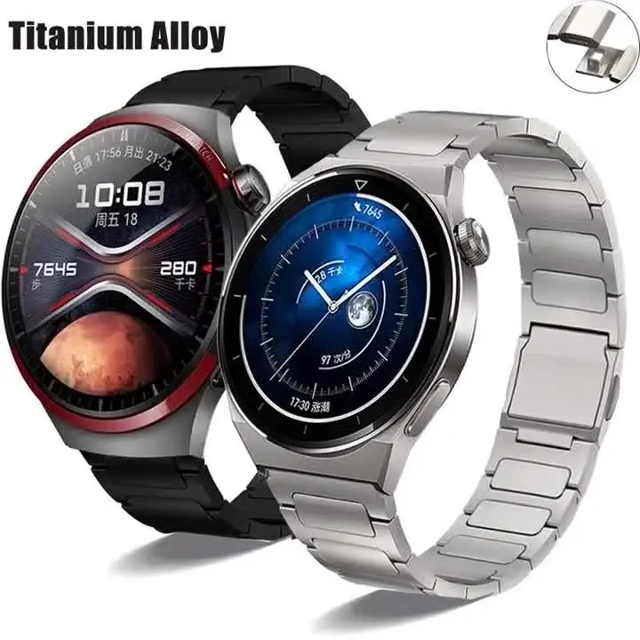 22mmチタン製ストラップ Huawei Watch GT6/GT6Pro/GT5/GT5Pro/GT4/GT3