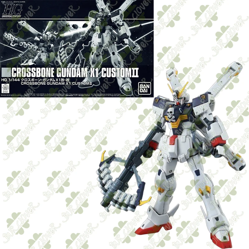 Bandai HGUC Web Limited RX-160G Byarlant Isolda XM-X2 Crossbone Gundam X2 Anime figurine à assembler modèle jouets