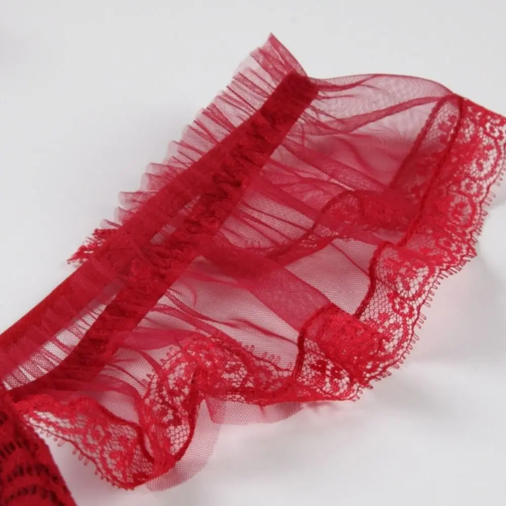 

Pajamas Bow Flower Lace Nightgown Transparent Women Lingerie Camisole Nightwear Sweet Ruffle Mesh Nightdress Women
