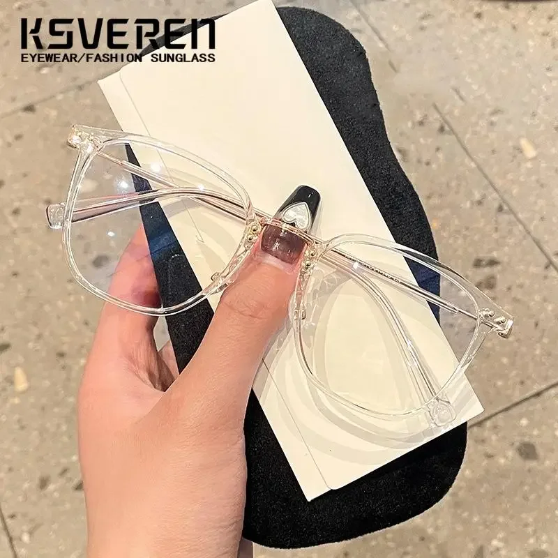 Gafas de lectura con bloqueo de luz azul ovaladas Retro de lujo a la moda, montura de gafas graduadas ópticas para hombres y mujeres de 0 + 0,5 a + 6,0