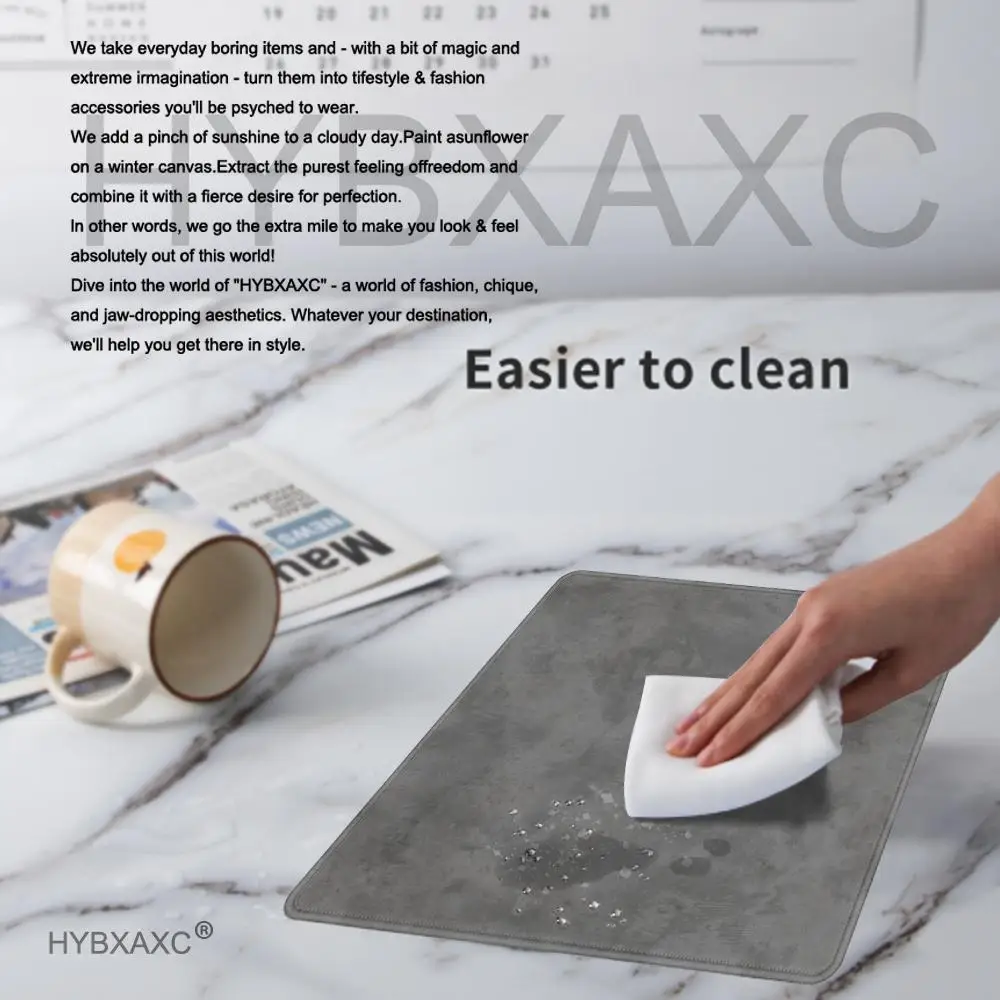 Mouse Pad 500x500 Gray Texture Mouse Mat Waterproof Setup Gaming Accessories Control Type Mousepad Gamer Rug Small Mousepad