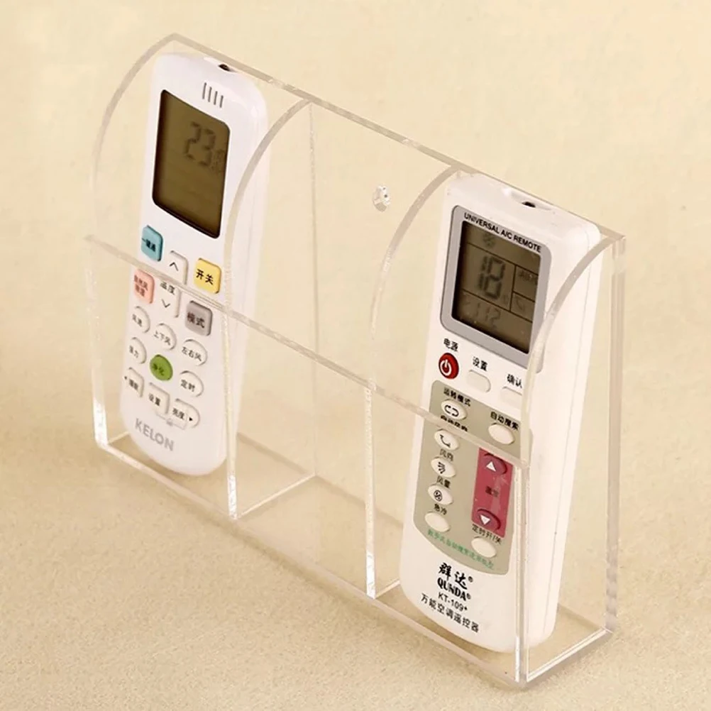 

Organizers Remote Control Storage Box Holder Controller Wall Hanging Media Office