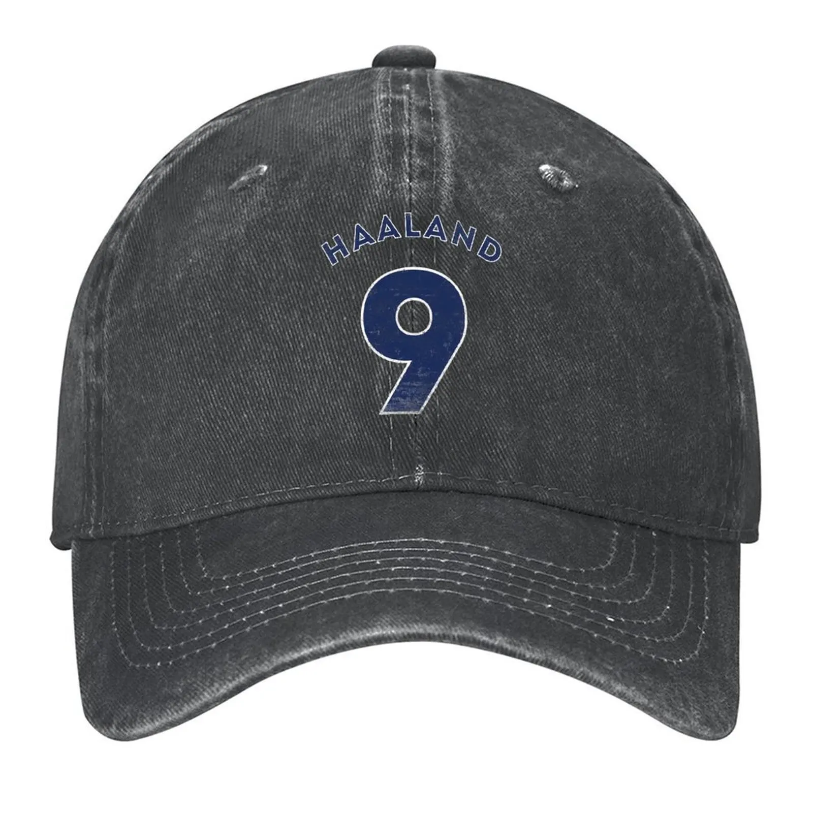 

Haaland Number 9 Baseball Cap golf hat genuine Fishing cap winter hats for men Military Tactical Cap Men's Baseball Women's