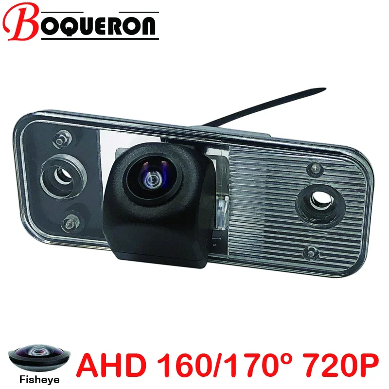 

Fisheye 170 Degree 1280x720P HD AHD Car Vehicle Rear View Reverse Camera for Hyundai Grandeur TG HG SantaFe Santa Fe CM Azera