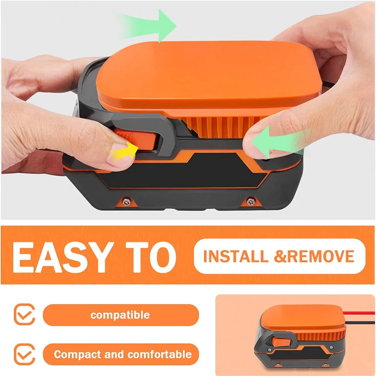 N37R_NL 2 шт. адаптер для силовых колес для Ridgid AEG 18 В A