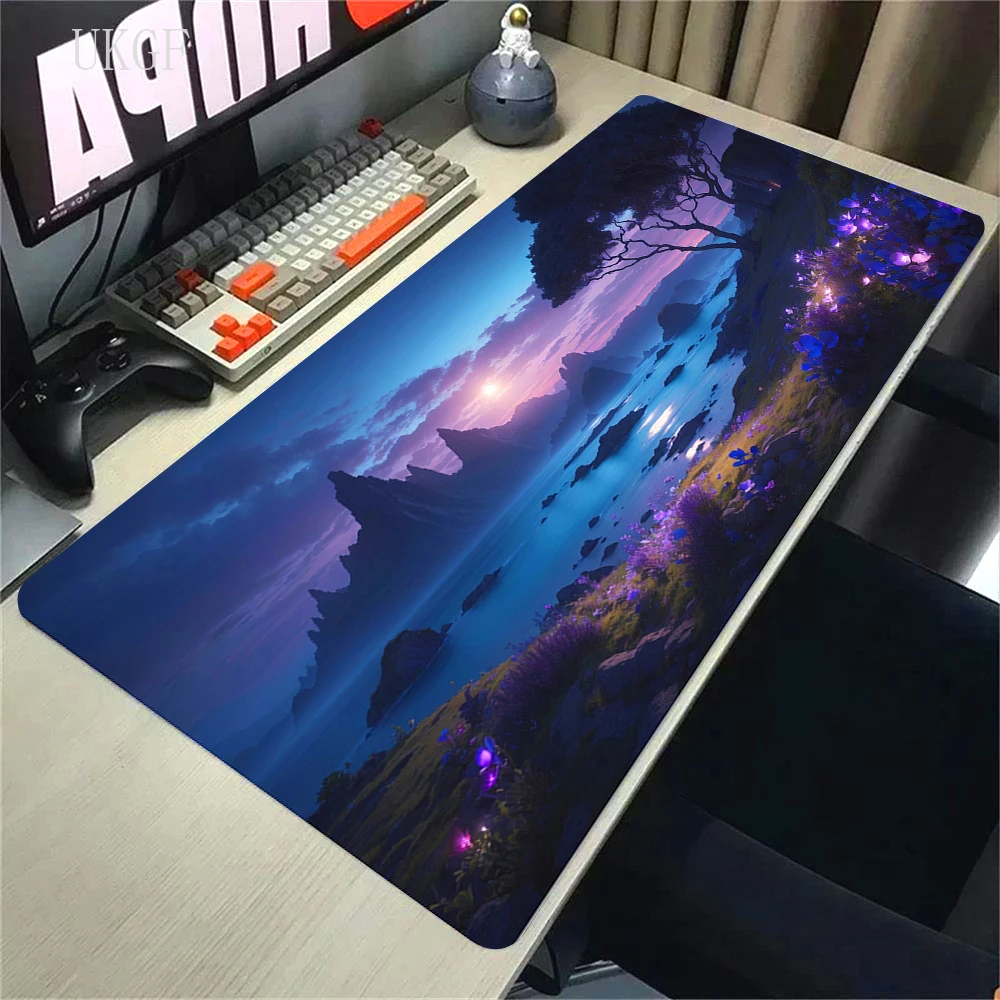 Mountain Sunset Deskmat 4