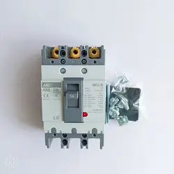 ABS33B Authentic Original ABS 53B LS Molded Case Circuit Breaker ABS-33B Air Switch 3P 3A/5A/10A/15A/20A/30A/40A/50A/60A
