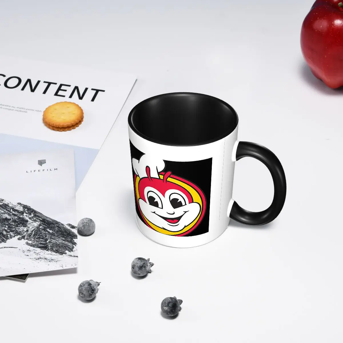 

Jollibee Mug Funny Ceramic Coffee Cups Tea Mugs Milk Cup Drinkware Gift for Woman Man