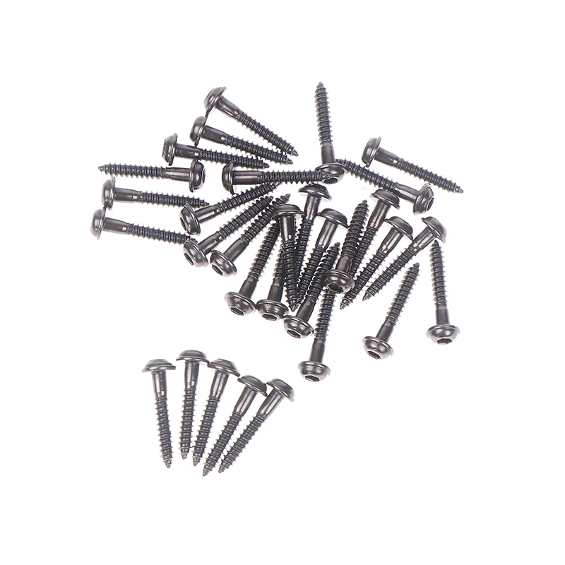 1 Set DIY Metal Replacements for RC Toy Servo Screws Inner Hexagon Screws W/ Wsher Self Tapping Servo Screw For Servo Screw