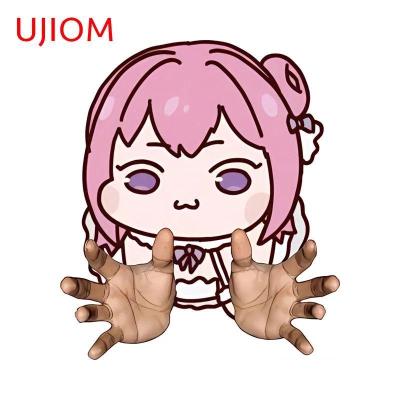 UJIOM Funny Unique Doro Wall Sticker Eye Catching Amusing Naughty Exquisite Decal High Quality Charming Wallpaper Home Decor