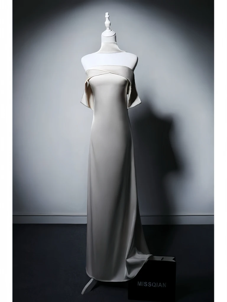 Elegantes Abendkleid, bequeme Seidenbänder, trägerlos, plissiert, langes Maxi-Brautjungfernkleid, Schnürung, formelle Party-Promi-Kleider