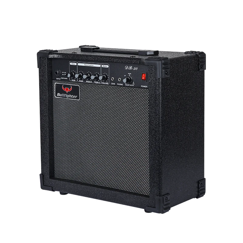 60W Electric Bass Guitar Amplifier DB60 10‑Inch Speaker Musical Instrument Amp For Bass Practice Performance - view 6