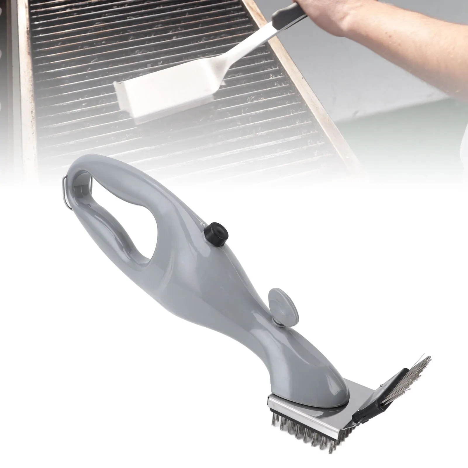 

Barbeque Grill Steam Brush Portable Deep Cleansing Easy Maintenance BBQ Grill Steam Stainless Steel Brush for Grills