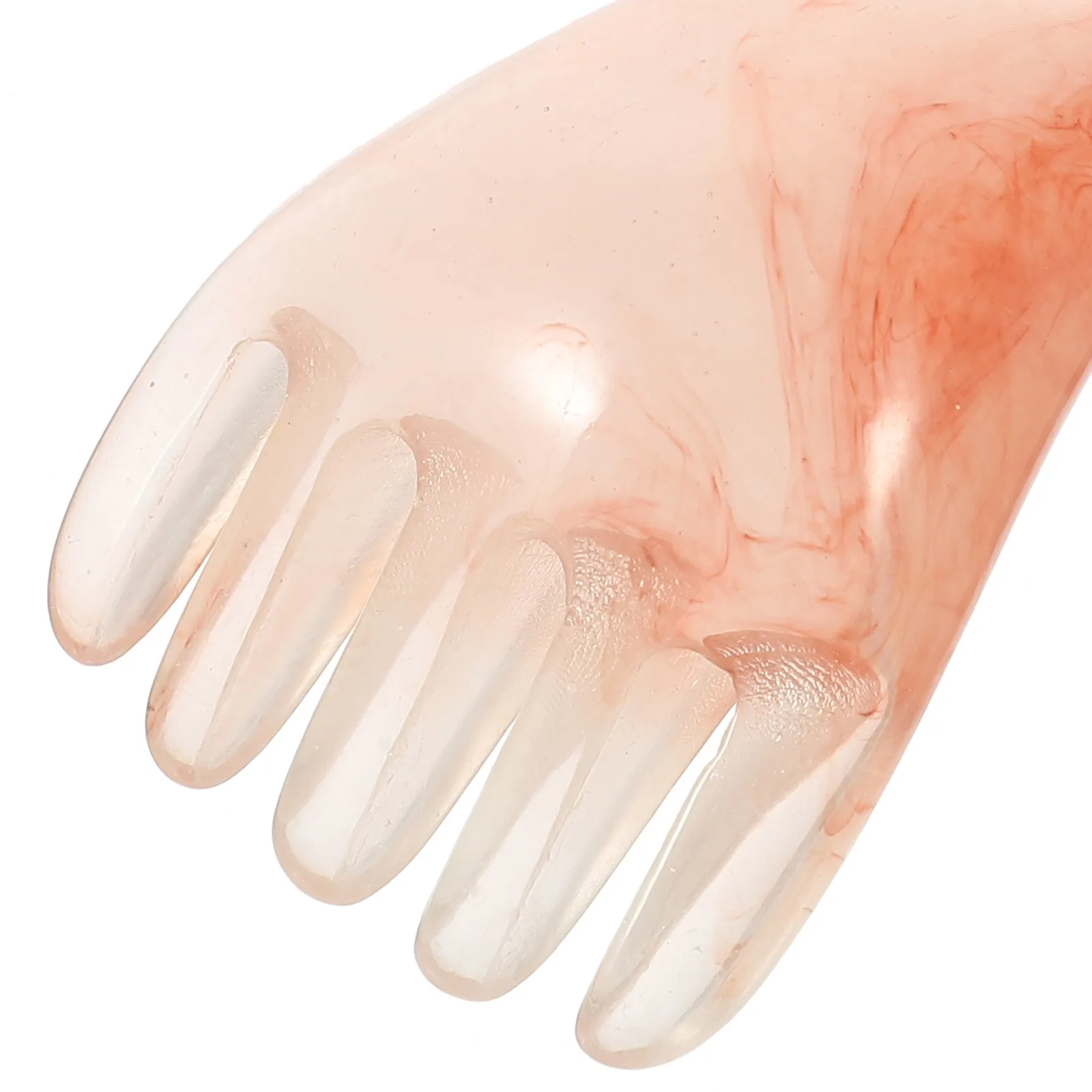 

Massage Comb 5 Claws Scalp Massager Head Hair Scraping Tool Pink Curved Anti Static Beeswax Combs Portable Lightweight