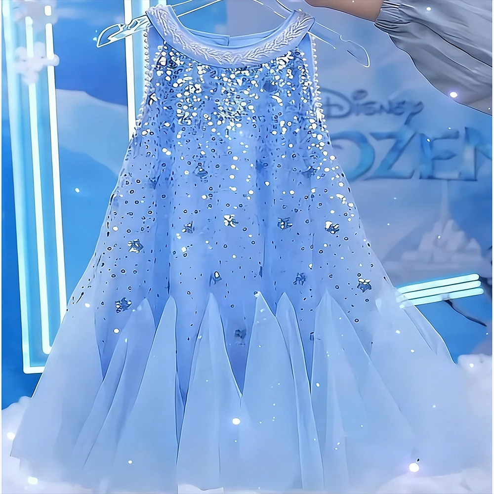    Mädchen Prinzessin Kleid Kleinkind Baby Kinder Kostüm Abend Party Kleid Teenager Kinder Pailletten Blumenmädchenkleider