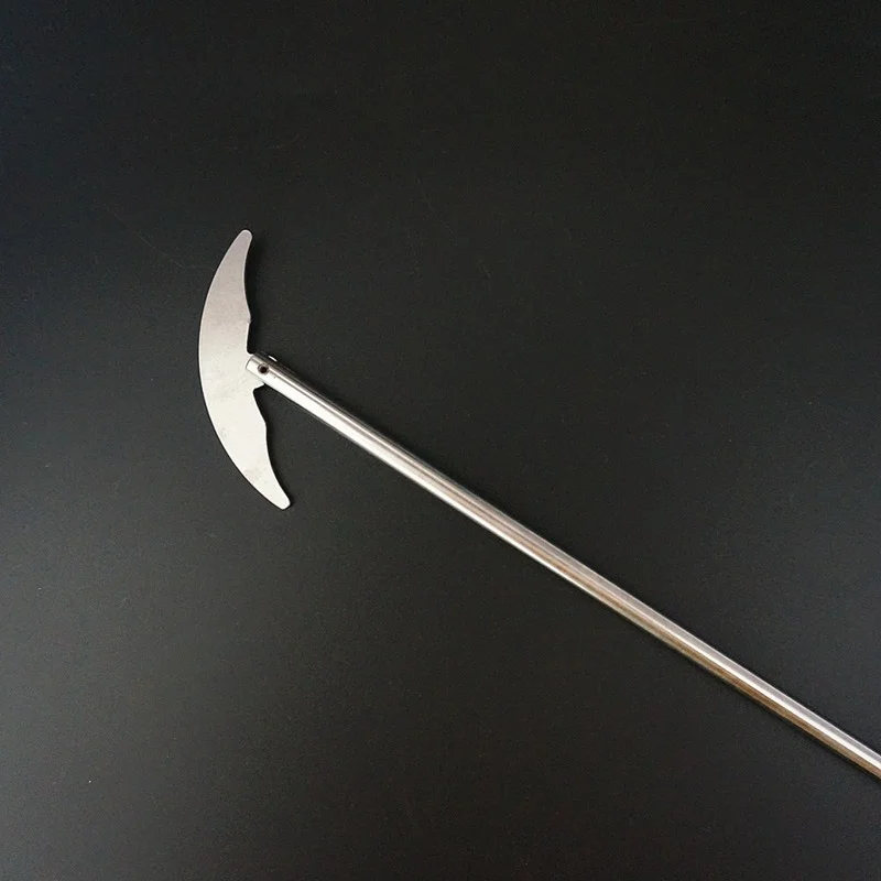 1Pc Lab Rvs Paddle Verslaafd Blade Speciaal Voor 50Ml 100Ml 250Ml 500Ml Ronde-kolf, gebruikt In Lab Agitator